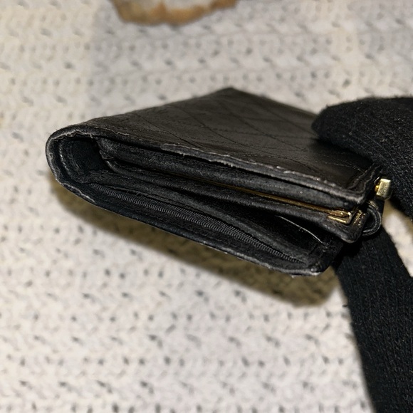 Chanel Pico Lore Wallet Black Leather - Picture 13 of 14